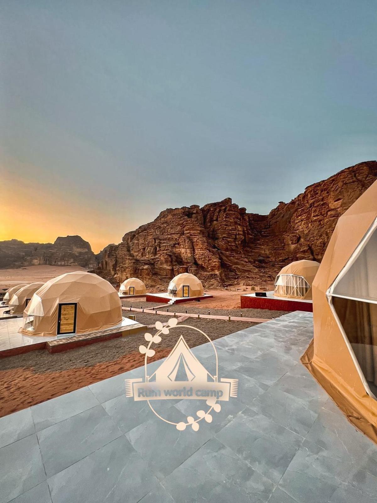 Rum World Bubble Luxury Camp Вади Рум Екстериор снимка