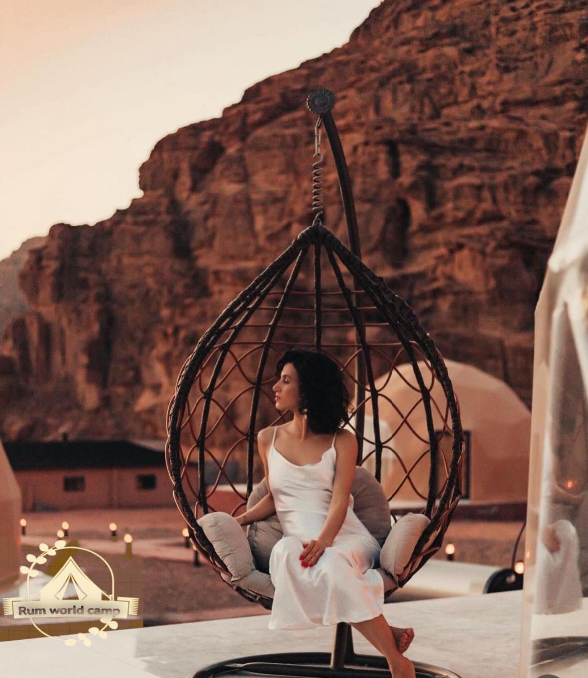 Rum World Bubble Luxury Camp Вади Рум Екстериор снимка