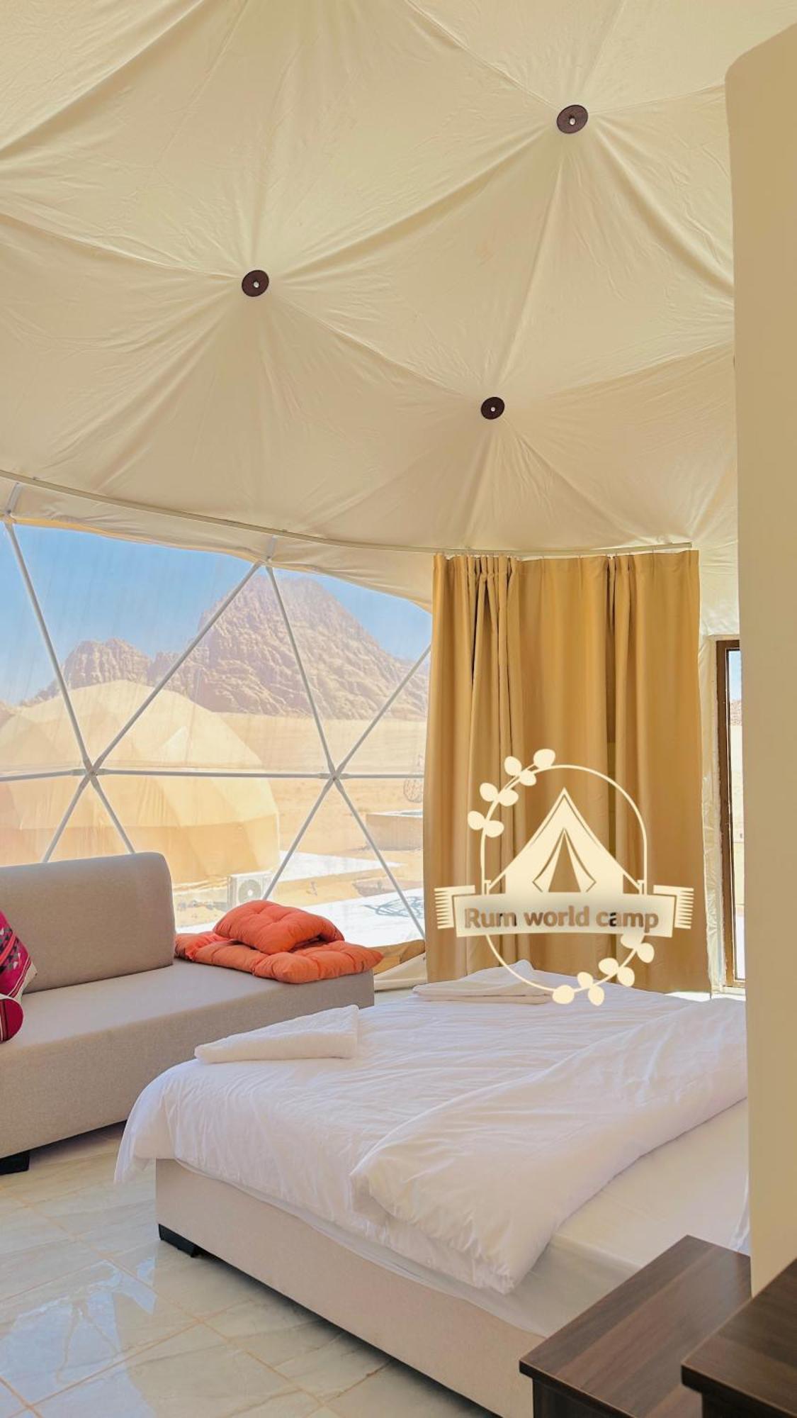 Rum World Bubble Luxury Camp Вади Рум Екстериор снимка