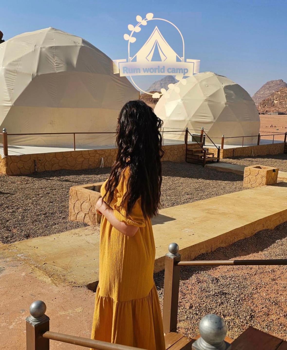Rum World Bubble Luxury Camp Вади Рум Екстериор снимка