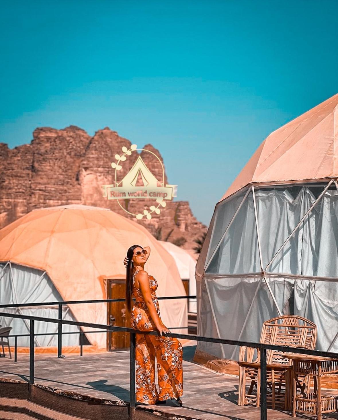 Rum World Bubble Luxury Camp Вади Рум Екстериор снимка