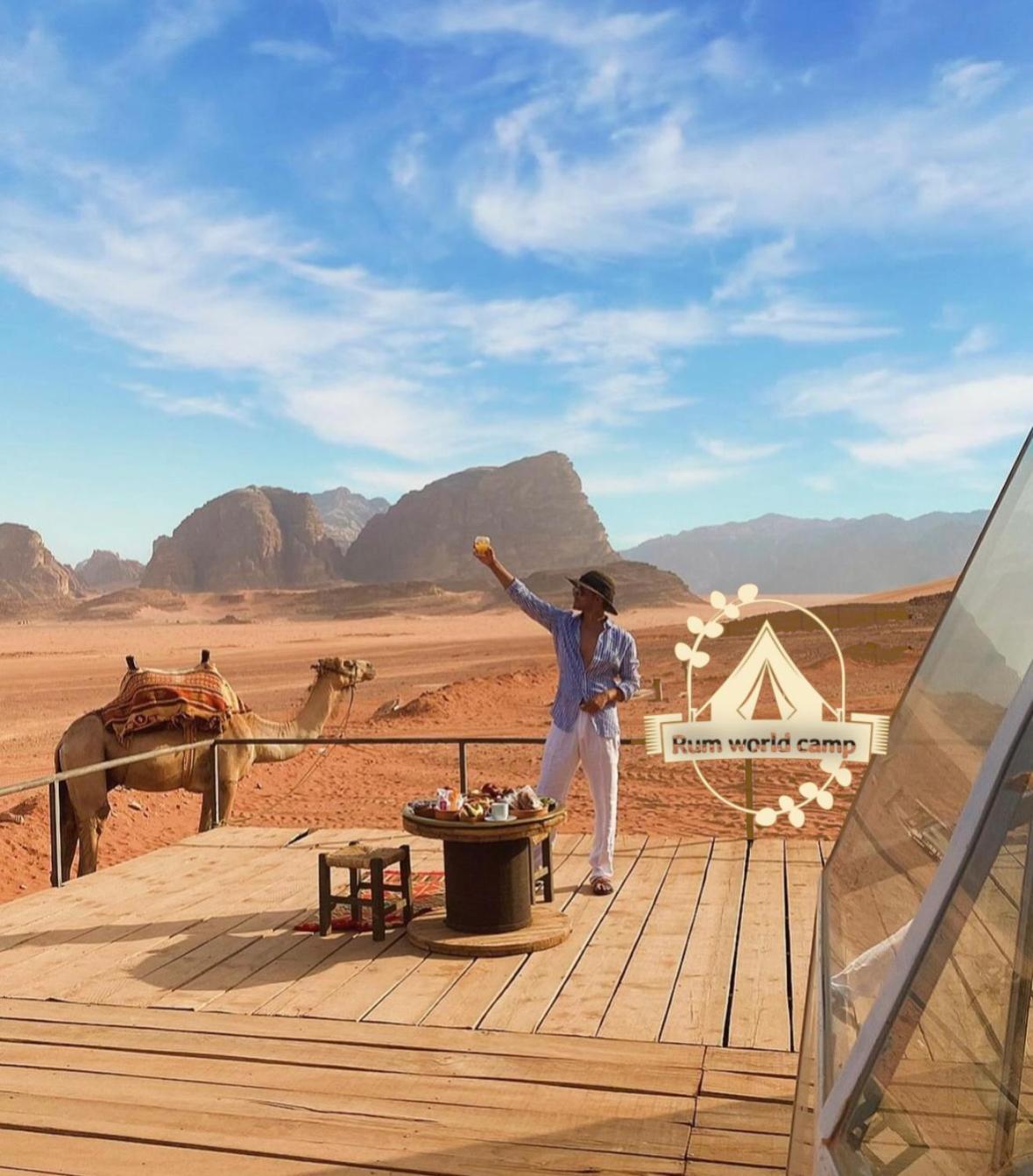 Rum World Bubble Luxury Camp Вади Рум Екстериор снимка