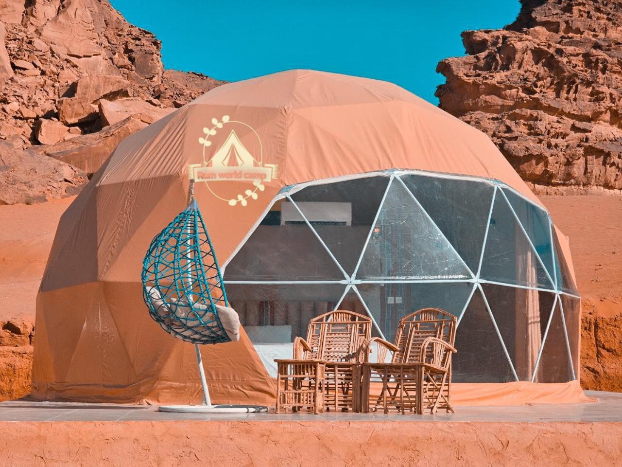 Rum World Bubble Luxury Camp Вади Рум Екстериор снимка
