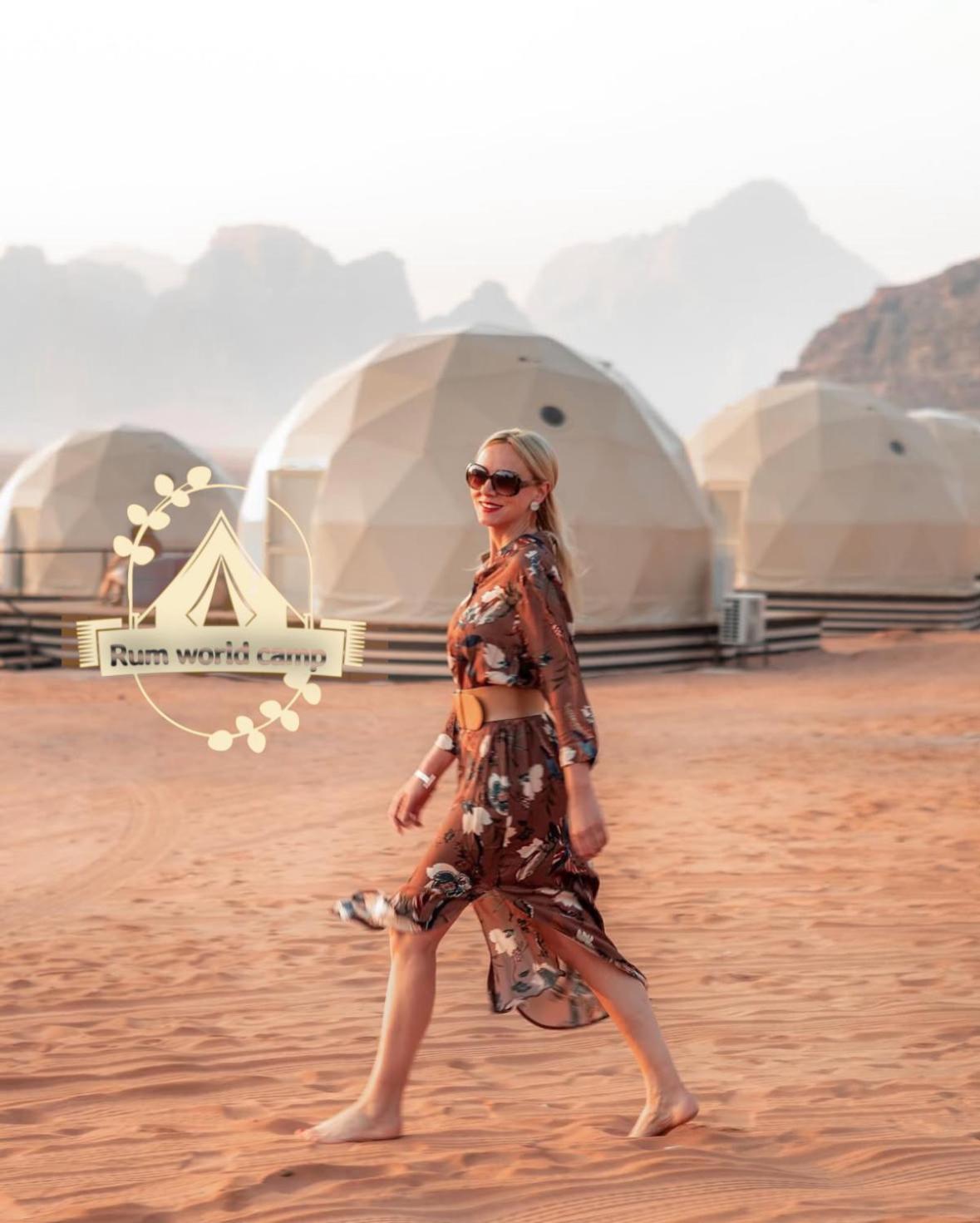 Rum World Bubble Luxury Camp Вади Рум Екстериор снимка