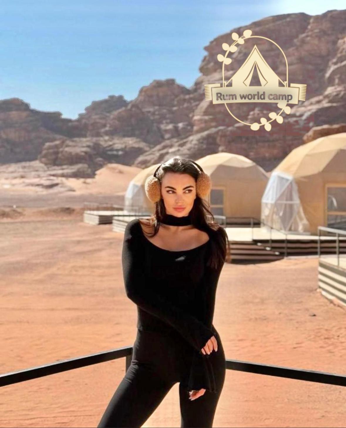 Rum World Bubble Luxury Camp Вади Рум Екстериор снимка