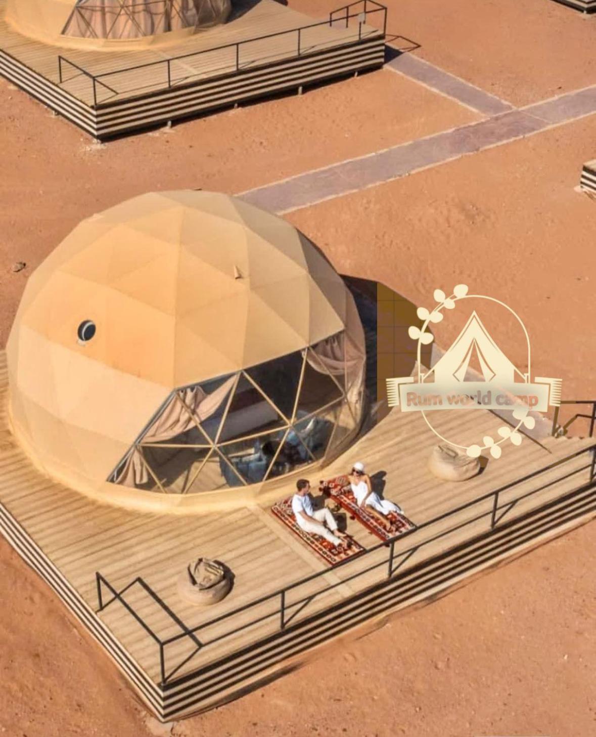 Rum World Bubble Luxury Camp Вади Рум Екстериор снимка
