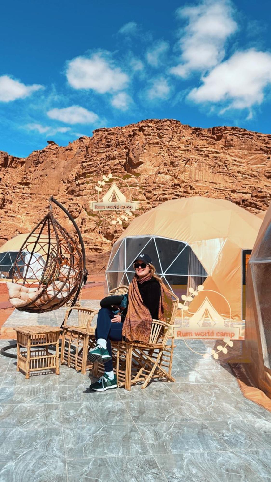 Rum World Bubble Luxury Camp Вади Рум Екстериор снимка
