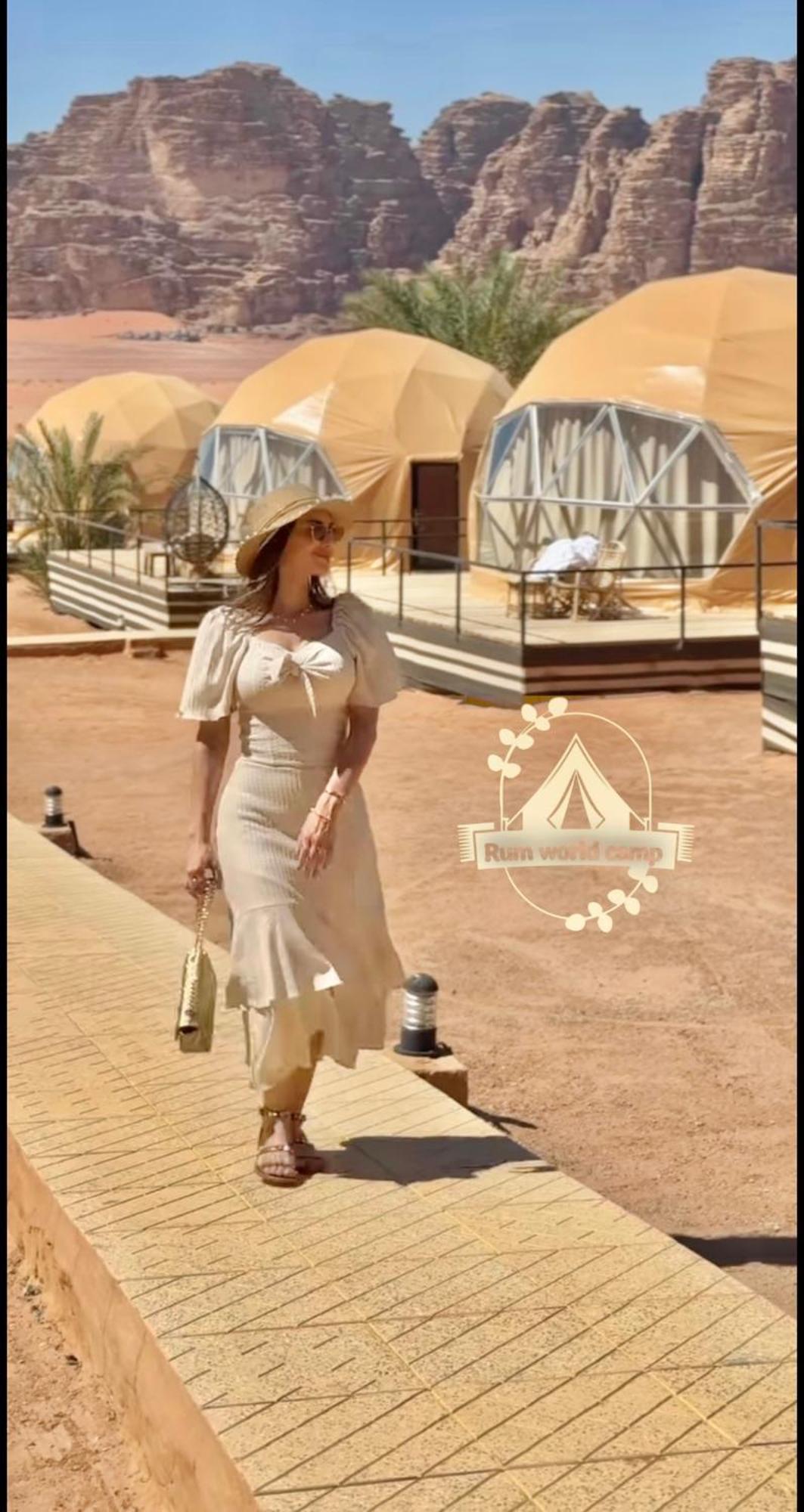 Rum World Bubble Luxury Camp Вади Рум Екстериор снимка
